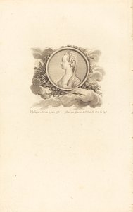 Maria Antonina autorstwa Charles Etienne Gaucher after Jean Michel Moreau
