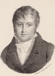 Portret kompozytora Nicolò Isouarda 1775-1818. autorstwa Charles Etienne Pierre Motte