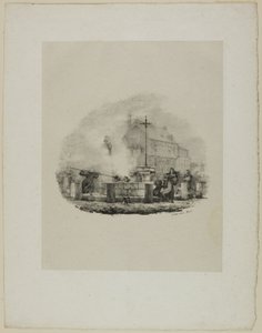 Nieznana scena dramatyczna autorstwa Charles Etienne Pierre Motte