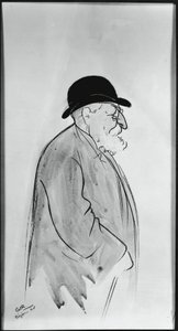 Charles Camille Saint-Saens autorstwa Charles Felix Gir