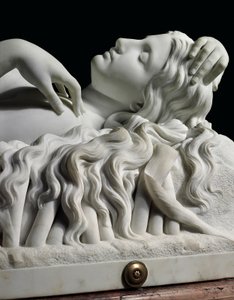 Figura Rodopisa naturalnej wielkości na cokole, 1862 autorstwa Charles Francis Fuller