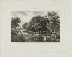 Zbliża się burza autorstwa Charles Francois Daubigny