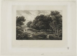 Zbliża się burza autorstwa Charles Francois Daubigny