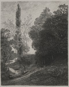 Brzegi rzeki kuzyn, 1850. autorstwa Charles Francois Daubigny