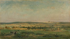 zbiory zbóż autorstwa Charles Francois Daubigny