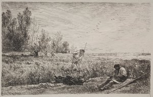 Sianokosy autorstwa Charles Francois Daubigny
