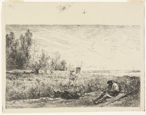 Sianokosy autorstwa Charles Francois Daubigny