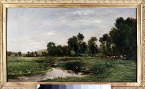 Obraz doliny Arques autorstwa Charlesa Francois Daubigny autorstwa Charles Francois Daubigny