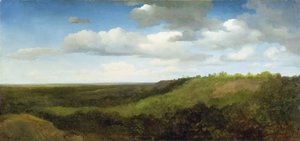 Krajobraz w rzymskiej Kampanii, 1836 autorstwa Charles Francois Daubigny