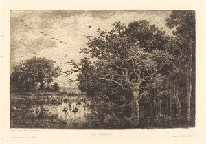 Bagno autorstwa Charles Francois Daubigny