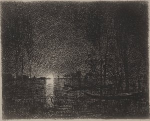 Nocny autorstwa Charles Francois Daubigny