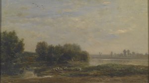 Na Oise autorstwa Charles Francois Daubigny