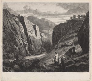 Święty Hieronim autorstwa Charles Francois Daubigny
