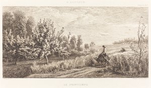 Wiosna autorstwa Charles Francois Daubigny