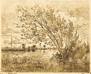 Stoisko Olch autorstwa Charles Francois Daubigny