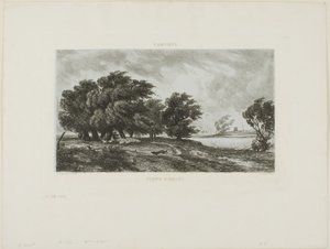 Burzowa pogoda autorstwa Charles Francois Daubigny