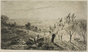 wschód słońca autorstwa Charles Francois Daubigny