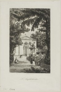 Amfiteatr Jardin des Plantes autorstwa Charles Francois Daubigny