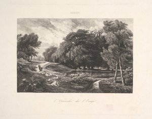 Zbliżająca się burza, 1844. autorstwa Charles Francois Daubigny