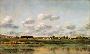Brzegi Oise, 1859. autorstwa Charles Francois Daubigny