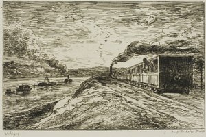 Odejście (Powrót) autorstwa Charles Francois Daubigny