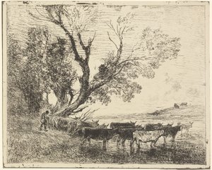 Ford autorstwa Charles Francois Daubigny