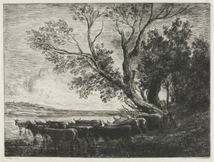 Ford autorstwa Charles Francois Daubigny