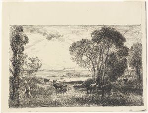 Maszyna hydrauliczna autorstwa Charles Francois Daubigny