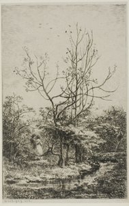 Sad autorstwa Charles Francois Daubigny