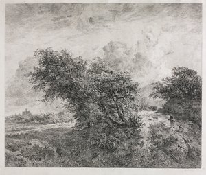 Gąszcz autorstwa Charles Francois Daubigny