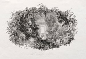 Ogród zimowy autorstwa Charles Francois Daubigny