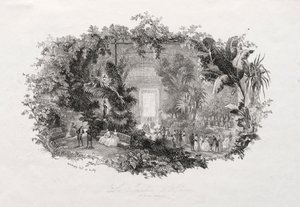 Ogród Zimowy, 1842-1843. autorstwa Charles Francois Daubigny