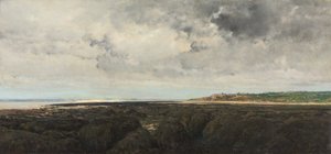 Villerville widziane z Le Ratier autorstwa Charles Francois Daubigny