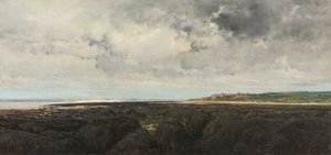 Villerville widziane z Le Ratier autorstwa Charles Francois Daubigny
