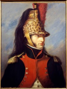 Portret Ludwika Bonaparte (1778-1846) w mundurze pułkownika 5. pułku smoków Obraz Charlesa Francois Jalaberta (1819-1901) 1852 Malmaison musee du chateau - Portret Ludwika Bonaparte (1778-1846) w mundurze pułkownika piąty re
