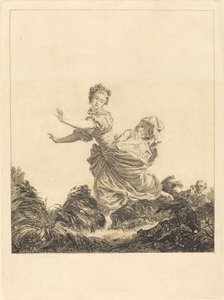 Celowy wyciek autorstwa Charles François Adrien Macret after Jean Honoré Fragonard