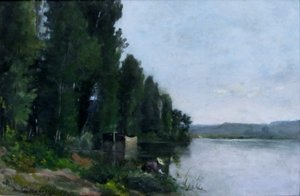 Mycie autorstwa Charles Francois Daubigny