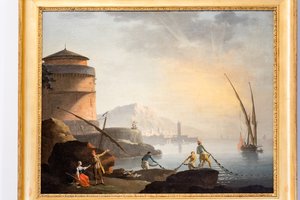 Seascape autorstwa Charles François Grenier de Lacroix