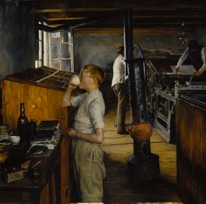 Wiejska drukarnia, Haarlem, Holandia