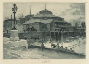 Ogród zamkowy. autorstwa Charles Frederick William Mielatz