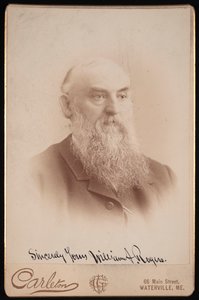 Portret Williama Augustusa Rogersa 1832-1898, przed 1898. autorstwa Charles G Carleton