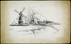 Wiatrak Wellington, Barking, Londyn, 1892-1933 autorstwa Charles George Harper