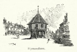 Wymondham (litografia) autorstwa Charles George Harper