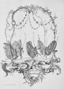 Country Ballet Ballet Champêtre, z Essai de Papilloneries Humaines par Saint A..., ca. 1756-60.