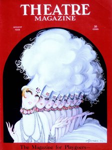 Tancerze kabaretowi na okładce amerykańskiego magazynu Théatre Magazine, sierpień 1924 (grafika)