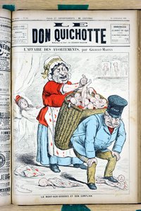 Okładka „”Le Don Kichot””, numer 908, Satyryczny w kolorze