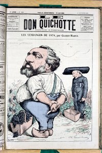 Okładka „Don Kichota”, numer 225, Satirique en Colors