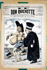 Okładka „Don Kichota”, numer 321, Satyryczne i kolory autorstwa Charles Gilbert Martin
