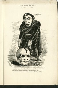 Ilustracja Charlesa Gilberta-Martina (1839-1905) w „” Współczesnych Grymasach”” autorstwa Charles Gilbert Martin