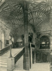 „Słup wentylatora i dach na zewnątrz Christchurch Hall”, 1902. autorstwa Charles Gillman and Co